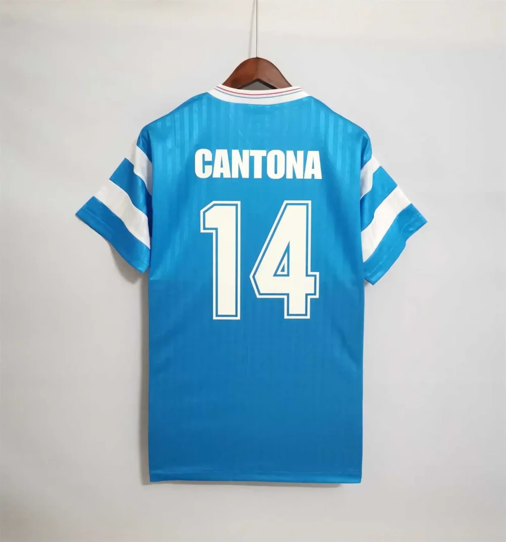 Marseille Retro Soccer Jersey Away Custom Shirt 1989-91 - Image 9