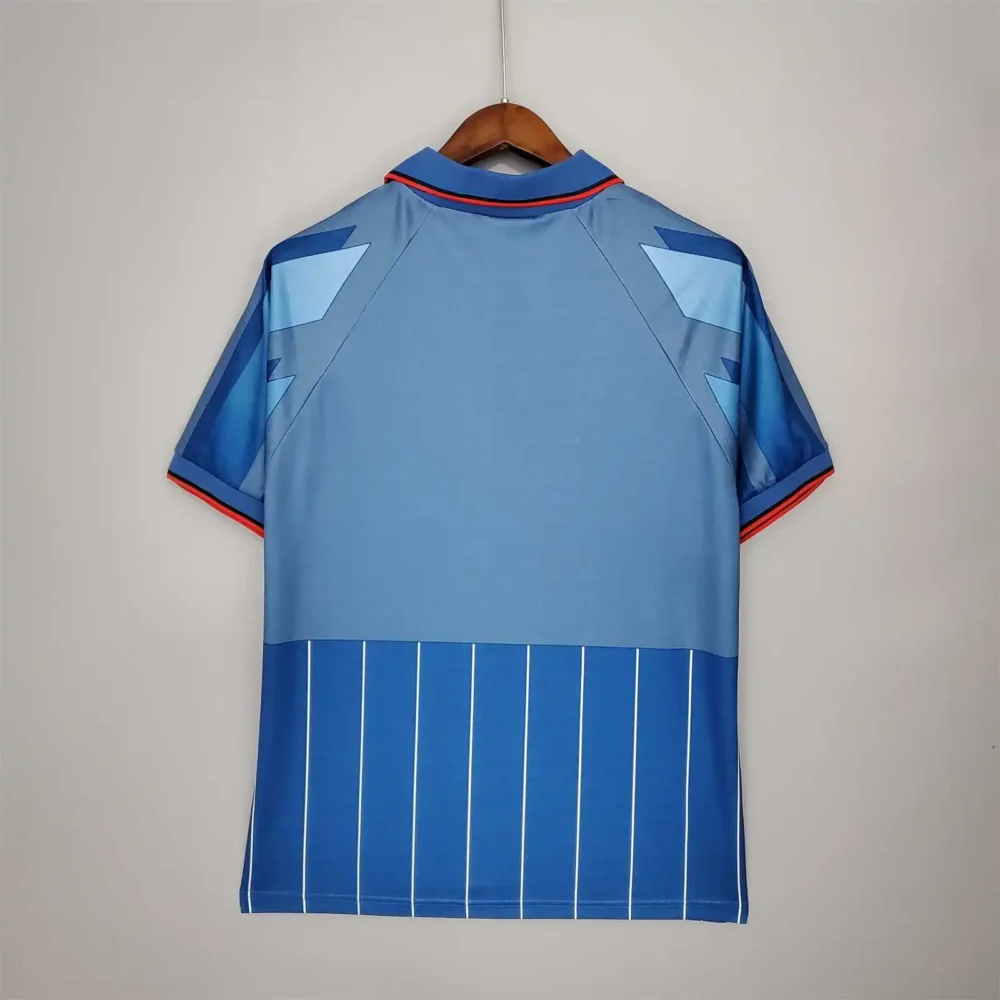 AC Milan Retro Soccer Jersey Fourth Away Custom Shirt 1995/96 - Image 2