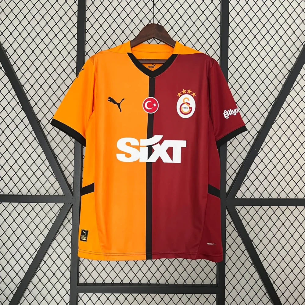 Galatasaray Home Football Jersey Custom Shirt 2024/25