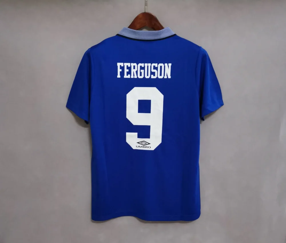 Everton Retro Football Jersey Home Custom Shirt 1994/95 - Image 9