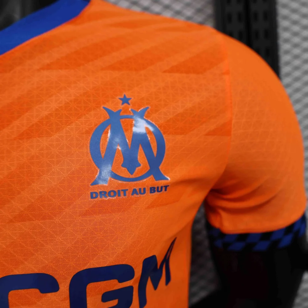 Marseille Authentic Soccer Jersey Third Away Shirt 2024/25 - Image 4