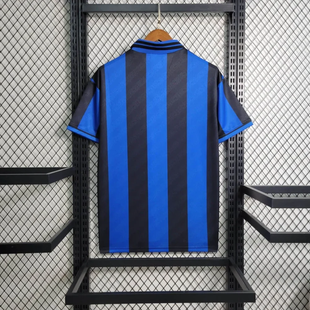 Inter Milan Jersey Custom Home Soccer Jersey 1995/96 - Image 2