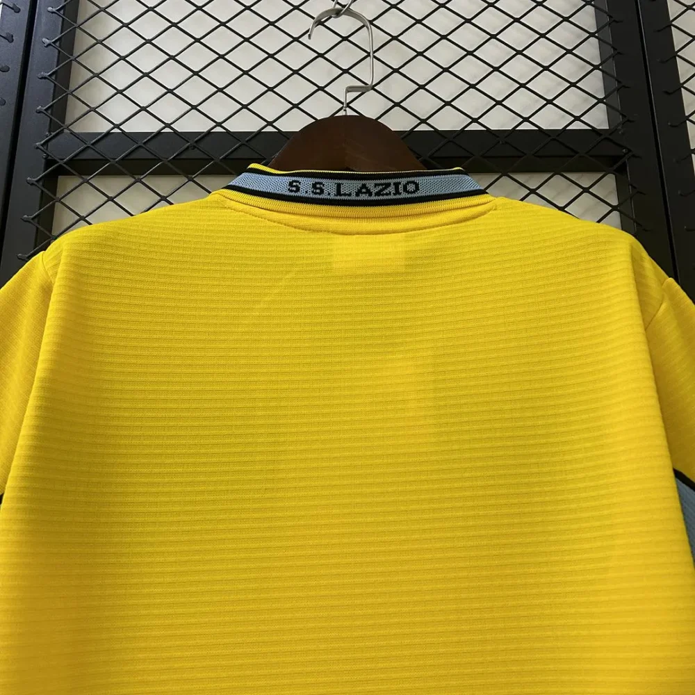 Lazio Retro Soccer Jersey Away Custom Shirt 1998-00 - Image 8