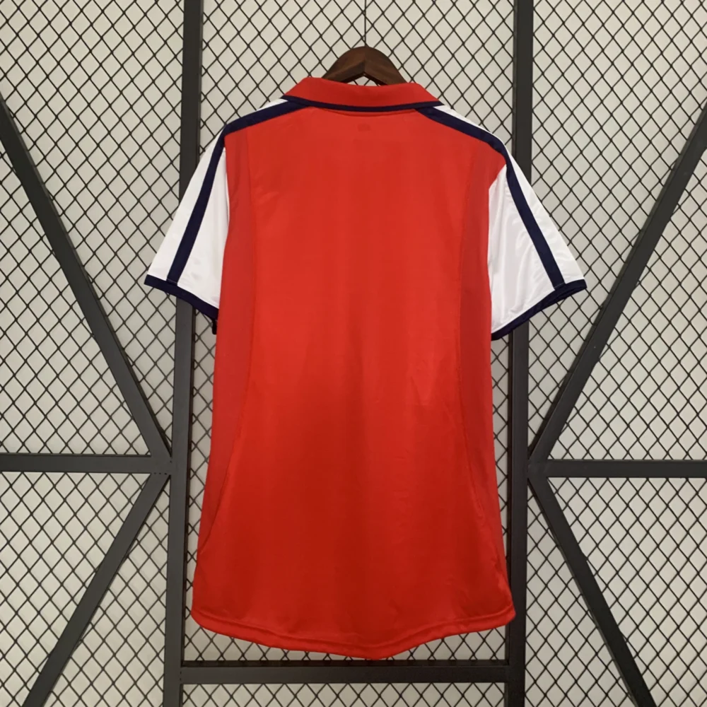 Arsenal Soccer Retro Jersey Home Custom Shirt 2000-02 - Image 2