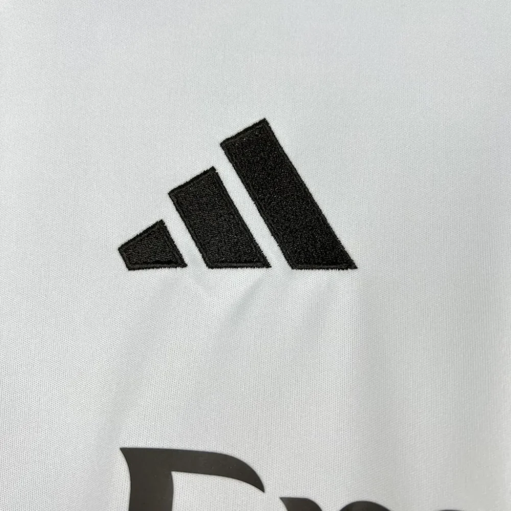 Real Madrid Soccer Jersey Home Custom Long Sleeves Shirt 2025/26 - Image 4