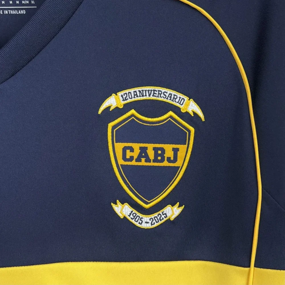 Boca Juniors Soccer Jersey Home Custom Shirt 2025/26 - 120th Anniversary - Image 5