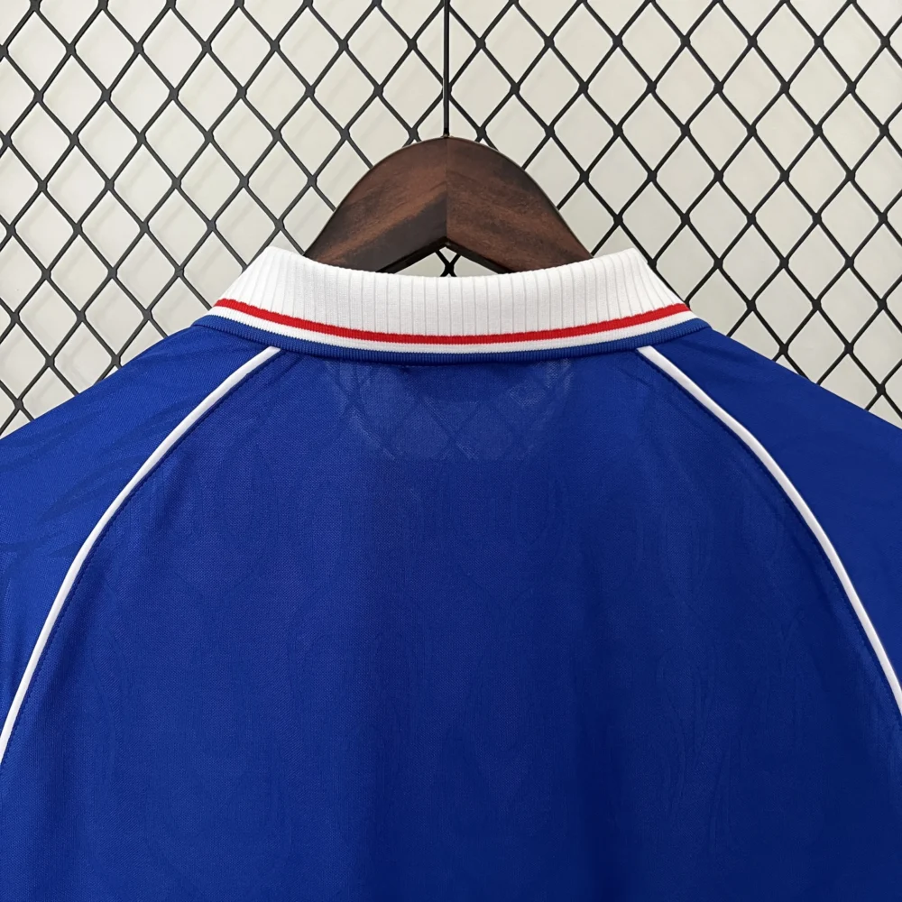 Japan Retro Soccer Jersey Home Custom Shirt 1998 - Image 8