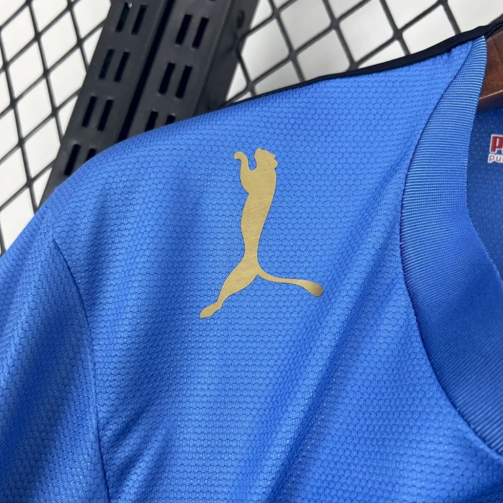 Italy Retro Soccer Jersey Home Custom Shirt 2006 - Image 4
