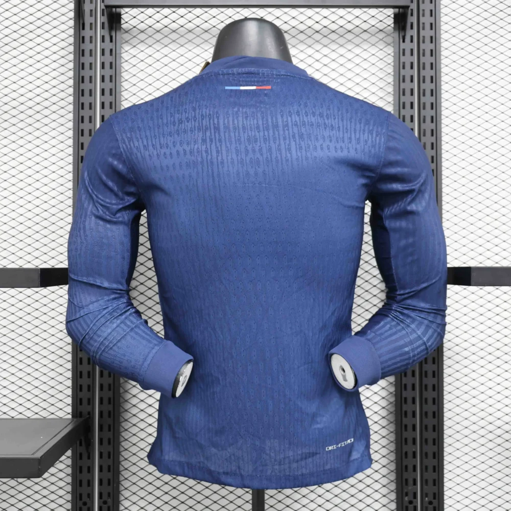 Authentic Soccer Jersey PSG Home Long Sleeve Shirt 2024/25 - Image 2