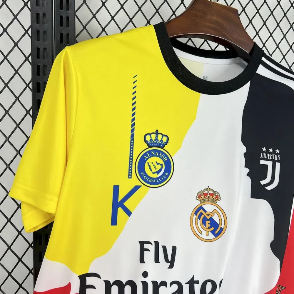 Cristiano Ronaldo Commemorative Edition Shirt 2025/26 - All Club Mix - Image 4