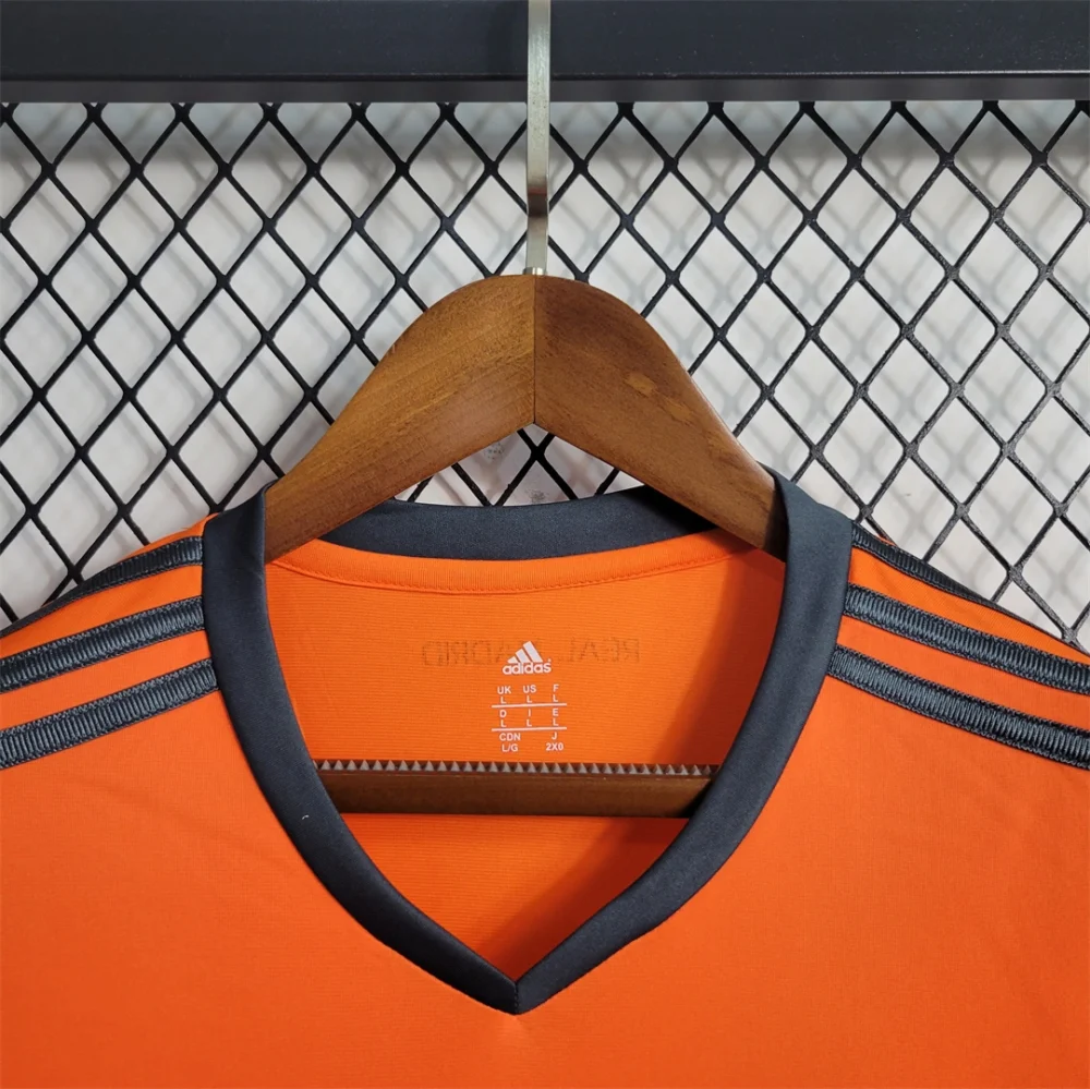 Real Madrid Retro Jersey Third Away Custom Soccer Shirt 2013/14 - Image 10