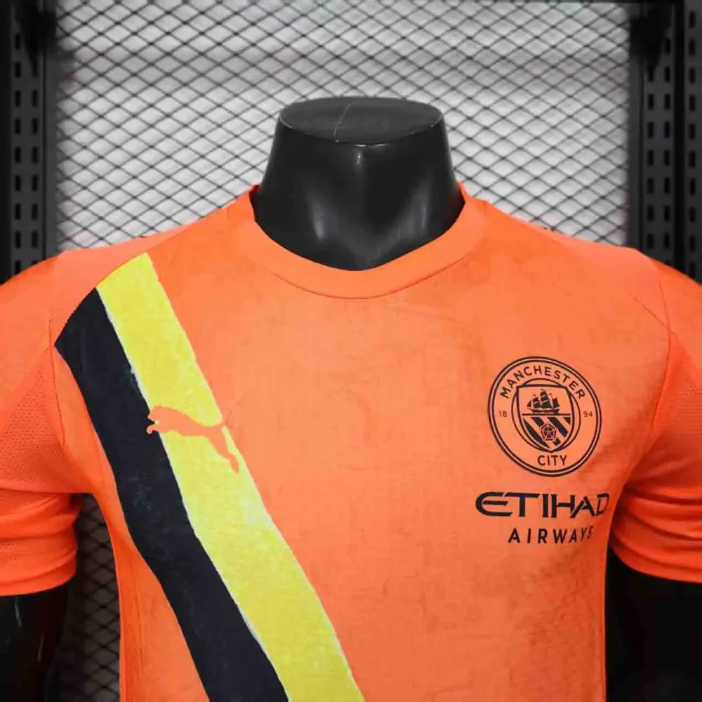 Manchester City Authentic Third Away Football Jersey Shirt 2025/26 - Image 3