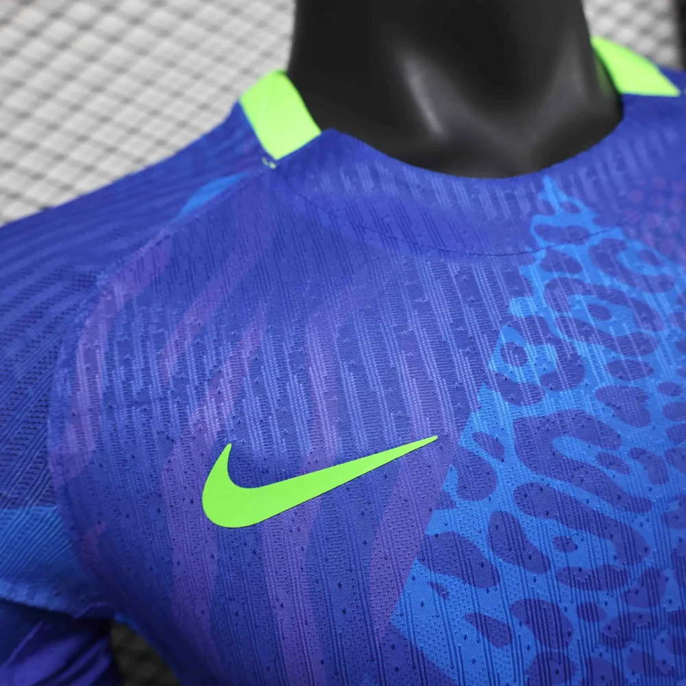 Brazil Authentic Soccer Jersey Away Shirt 2025 - Image 4