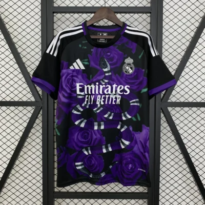 Real Madrid Soccer Jersey Rose & Snake Special Edition Custom Shirt 2025/26