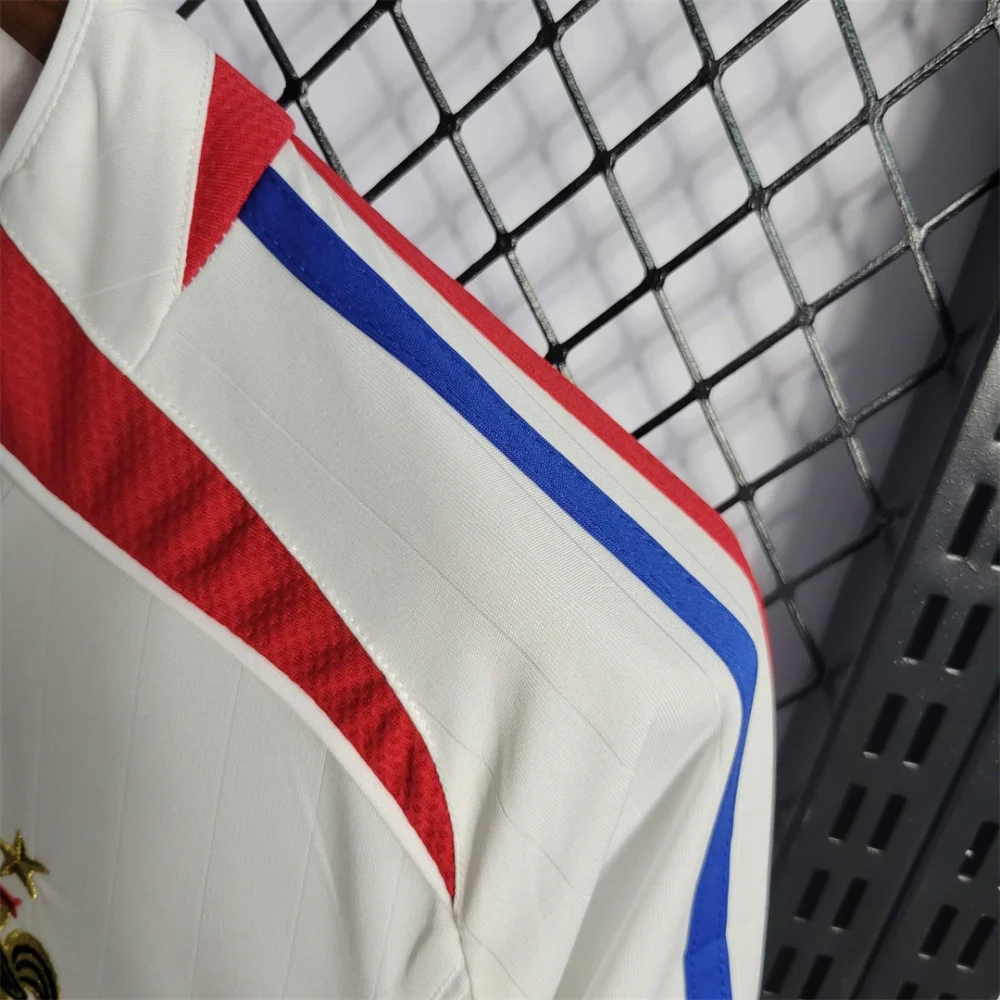 France Retro Soccer Jersey Away Custom Shirt World Cup 2006 - Image 11