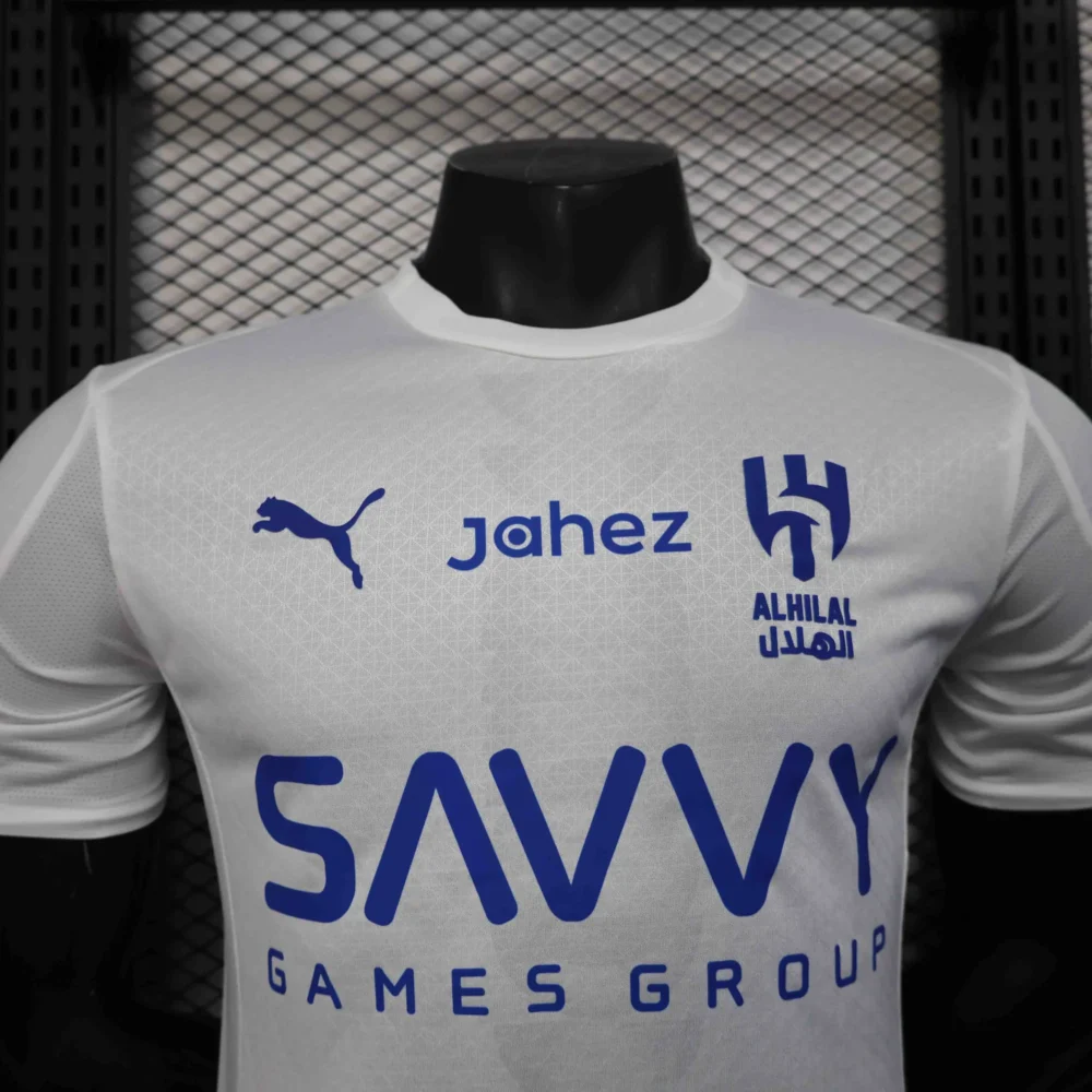 Al Hilal SFC Authentic Soccer Jersey Away Shirt 2025/26 - Image 3