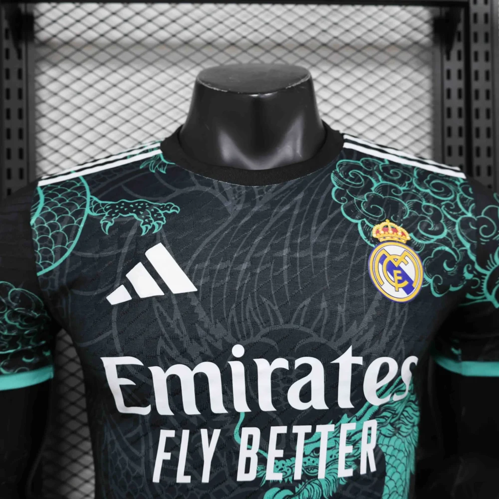 Real Madrid Authentic Soccer Jersey Dragon Special Edition Shirt 2025/26 - Image 3