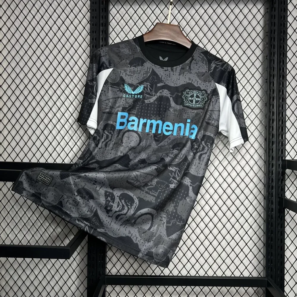 Bayer 04 Leverkusen Soccer Jersey Third Away Custom Shirt 2024/25 - Image 3