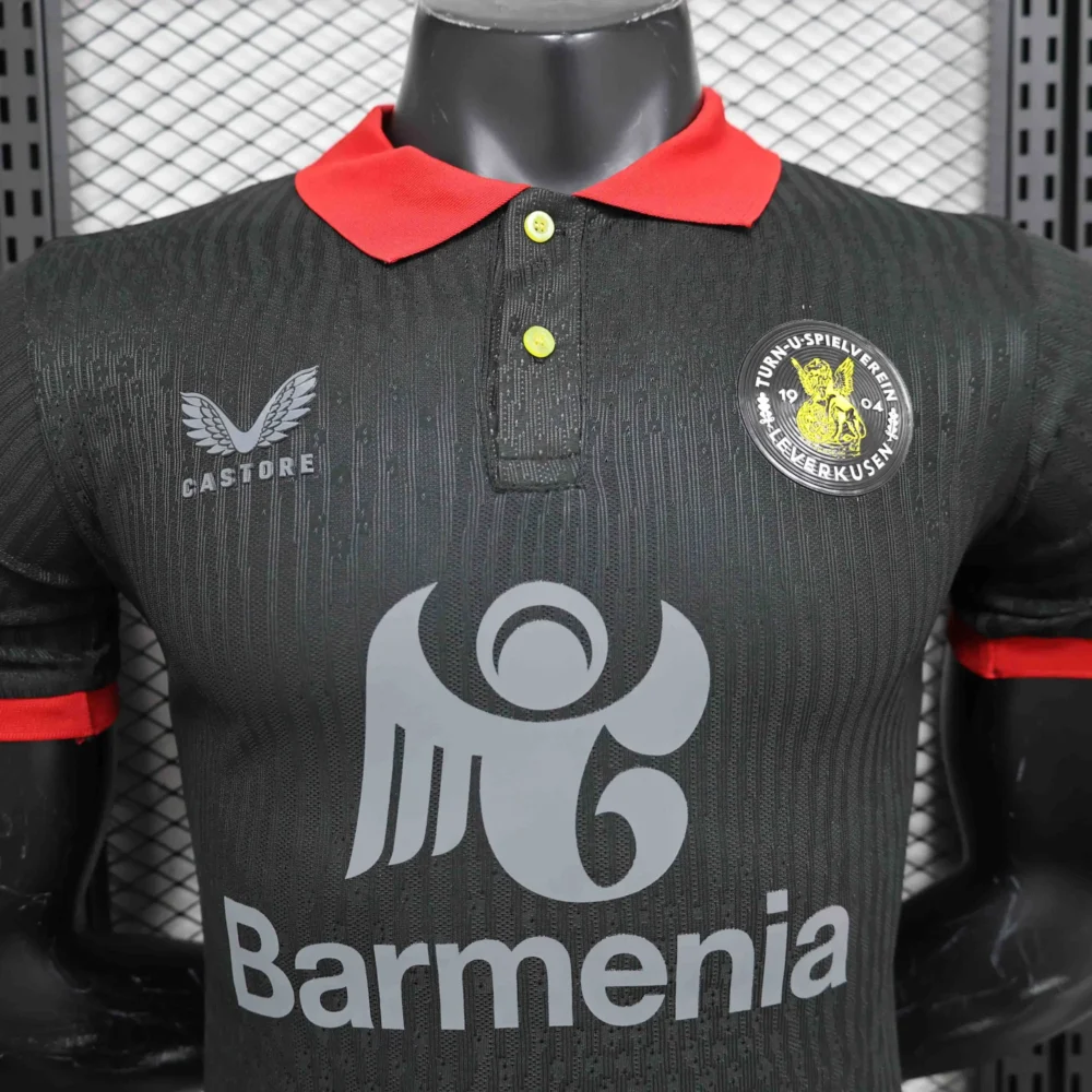 Bayer 04 Leverkusen Authentic Soccer Jersey 120th Anniversary Shirt 2024/25 - Image 3