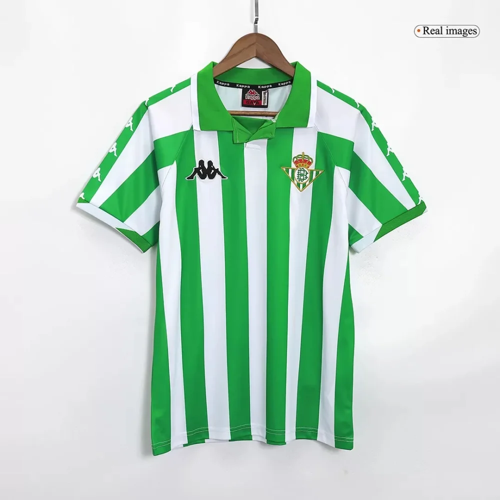 Real Betis Retro Jersey Home Soccer Shirt 2000/01 - Image 8