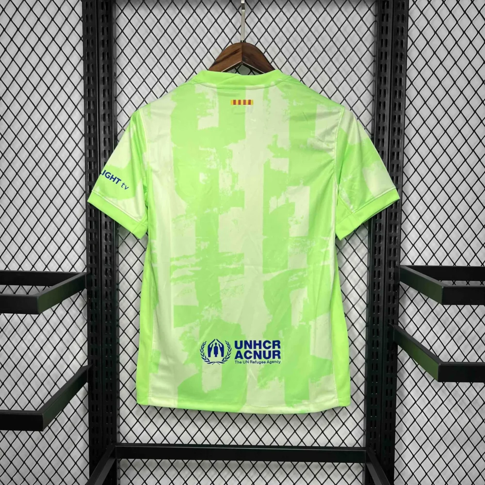 Barcelona Soccer Jersey Third Away Custom Shirt 2024/25 - Image 2
