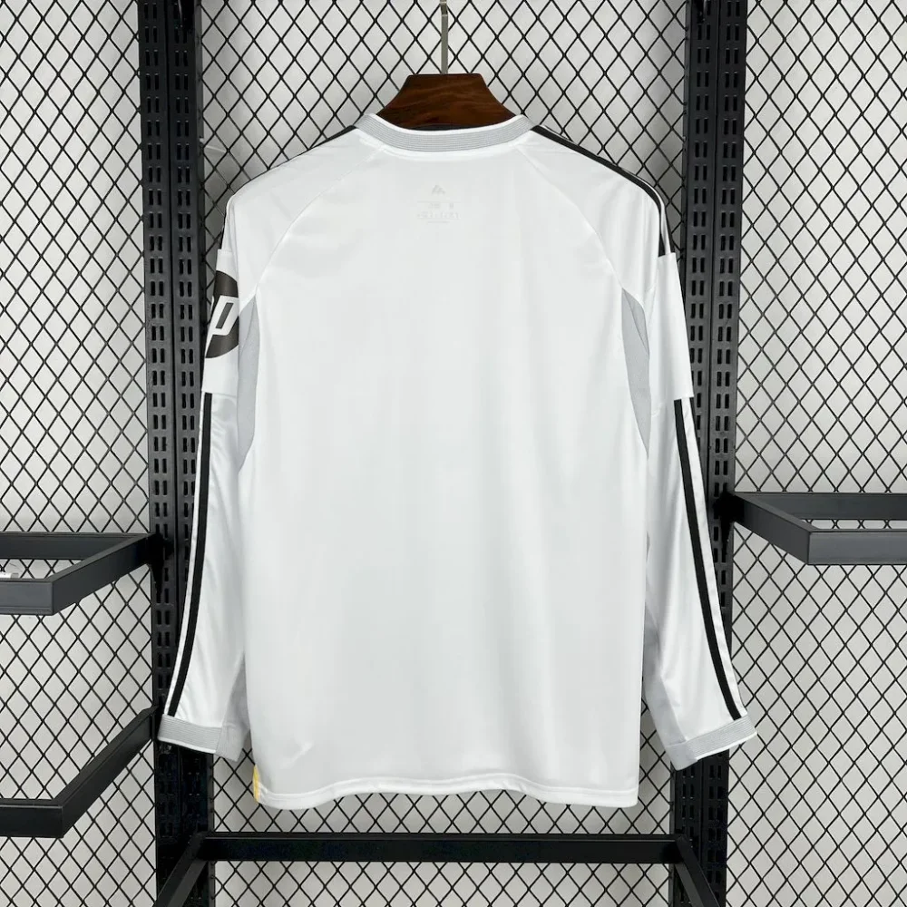 Real Madrid Soccer Jersey Home Custom Long Sleeves Shirt 2025/26 - Image 2