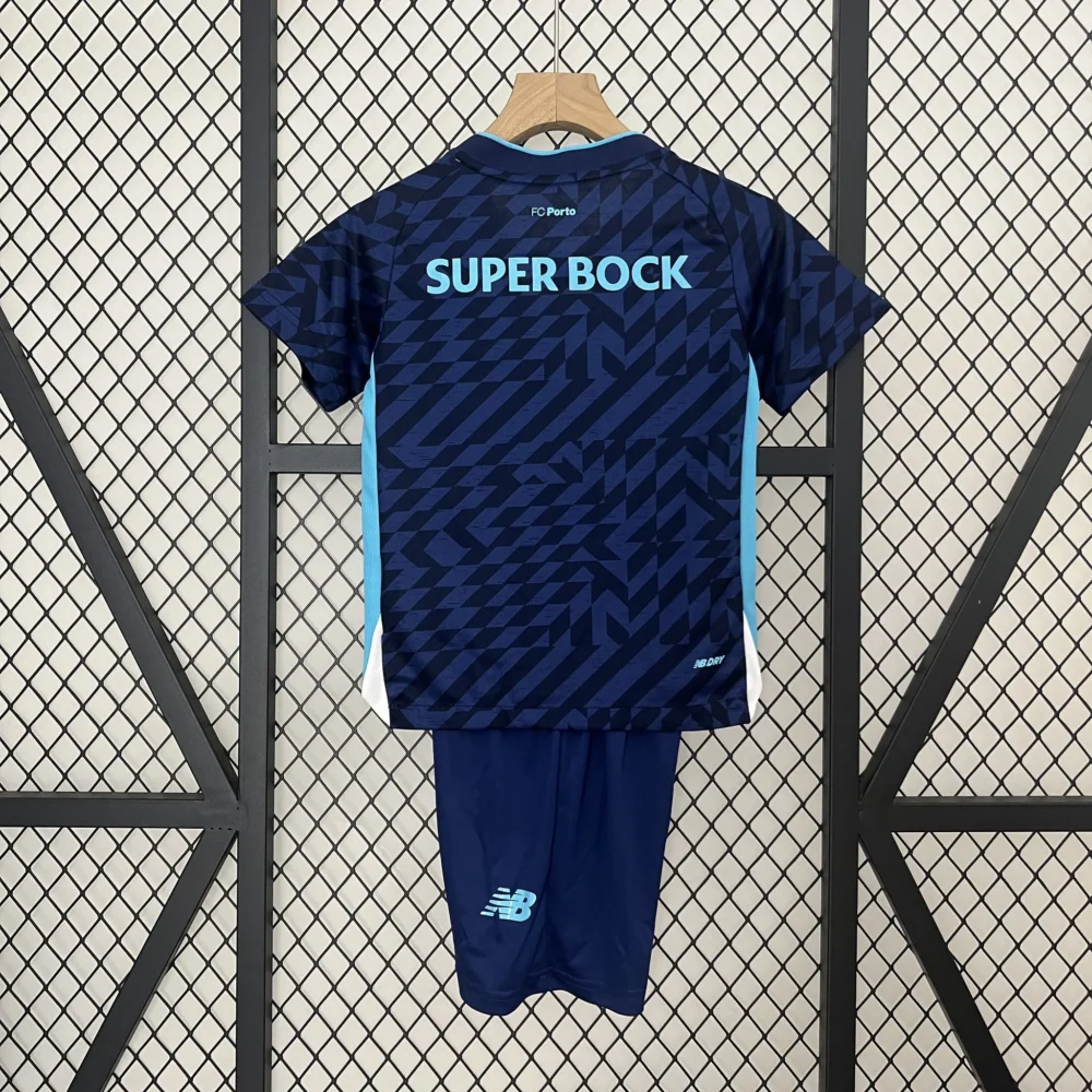 FC Porto Soccer Jersey Third Away Kids Kit Jersey+Shorts 2024/25 - Image 2