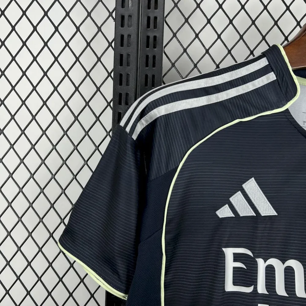 Real Madrid Soccer Jersey Away Custom Shirt 2025/26 - Image 5