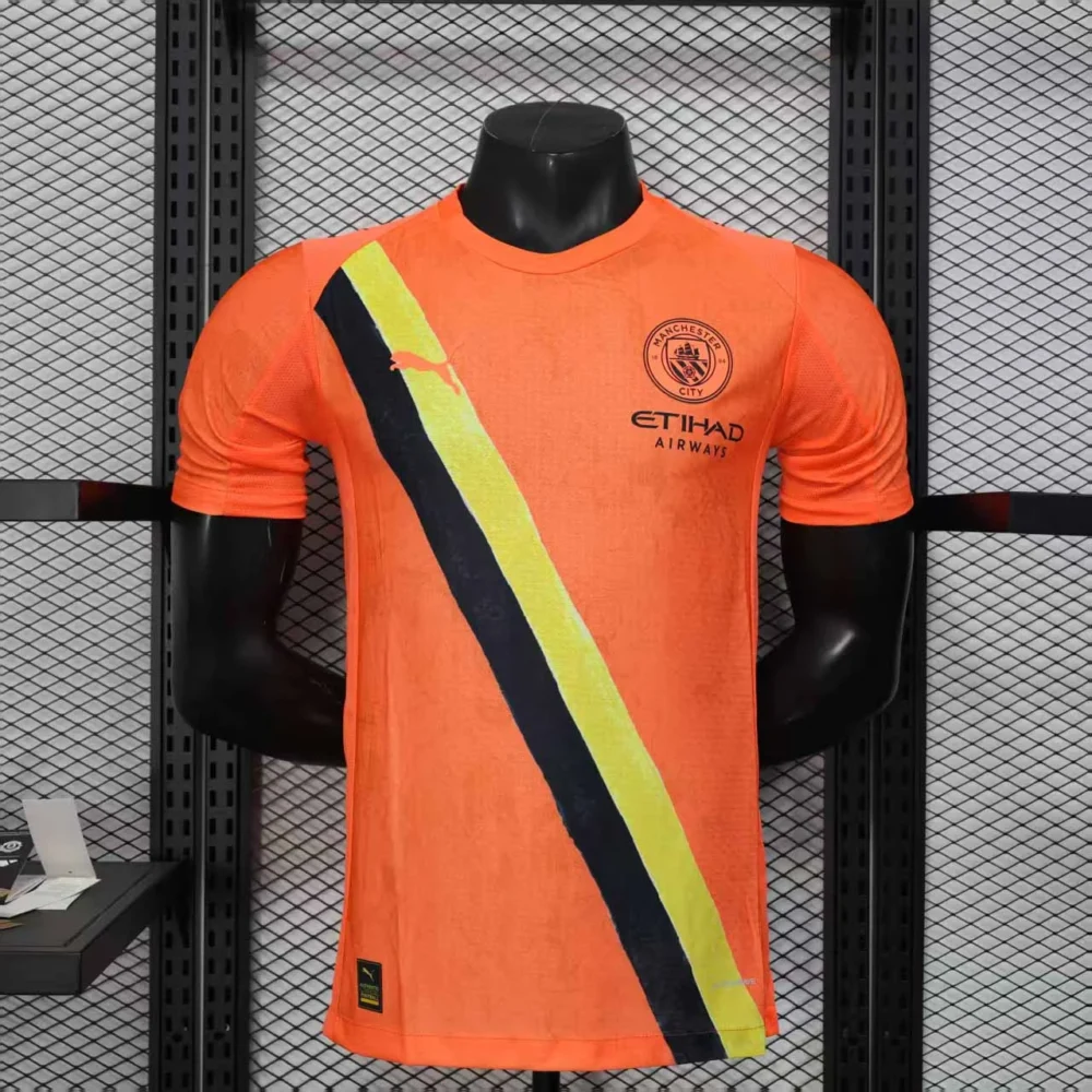 Manchester City Authentic Third Away Football Jersey Shirt 2025/26