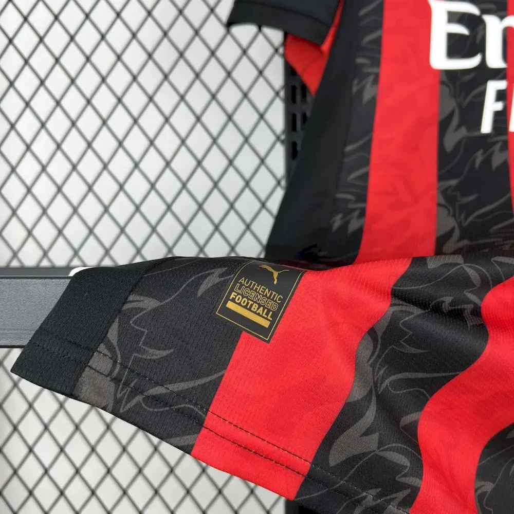 AC Milan Soccer Jersey Home Custom Shirt 2025/26 - Image 6