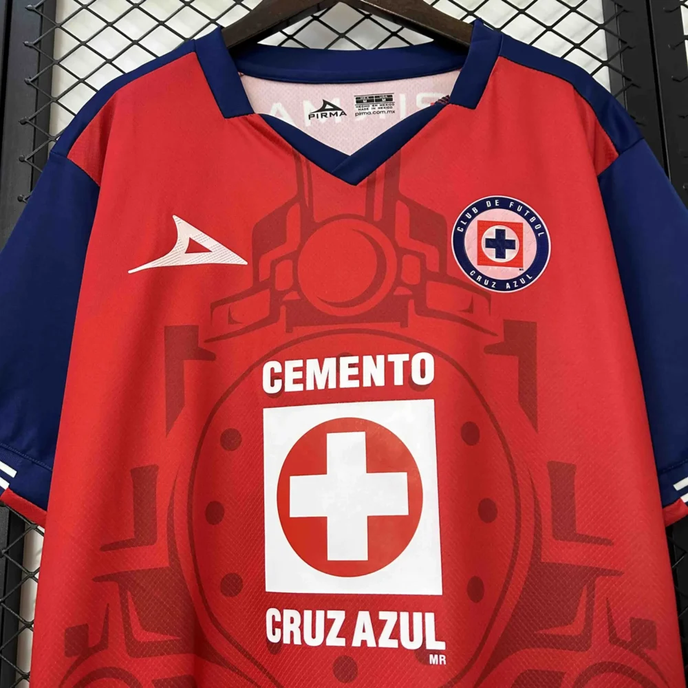 Cruz Azul Soccer Jersey Third Away Custom Shirt 2024/25 - Image 3