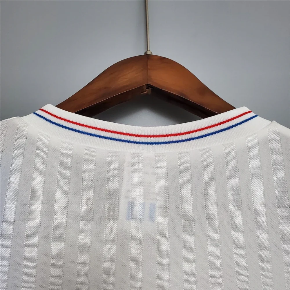 Marseille Retro Soccer Jersey Home Custom Shirt 1989-91 - Image 7