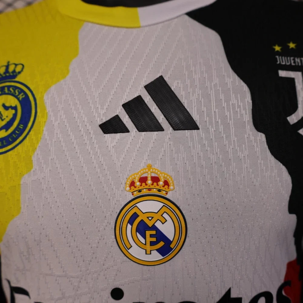 Cristiano Ronaldo Authentic Commemorative Edition Shirt 2025/26 - All Club Mix - Image 6
