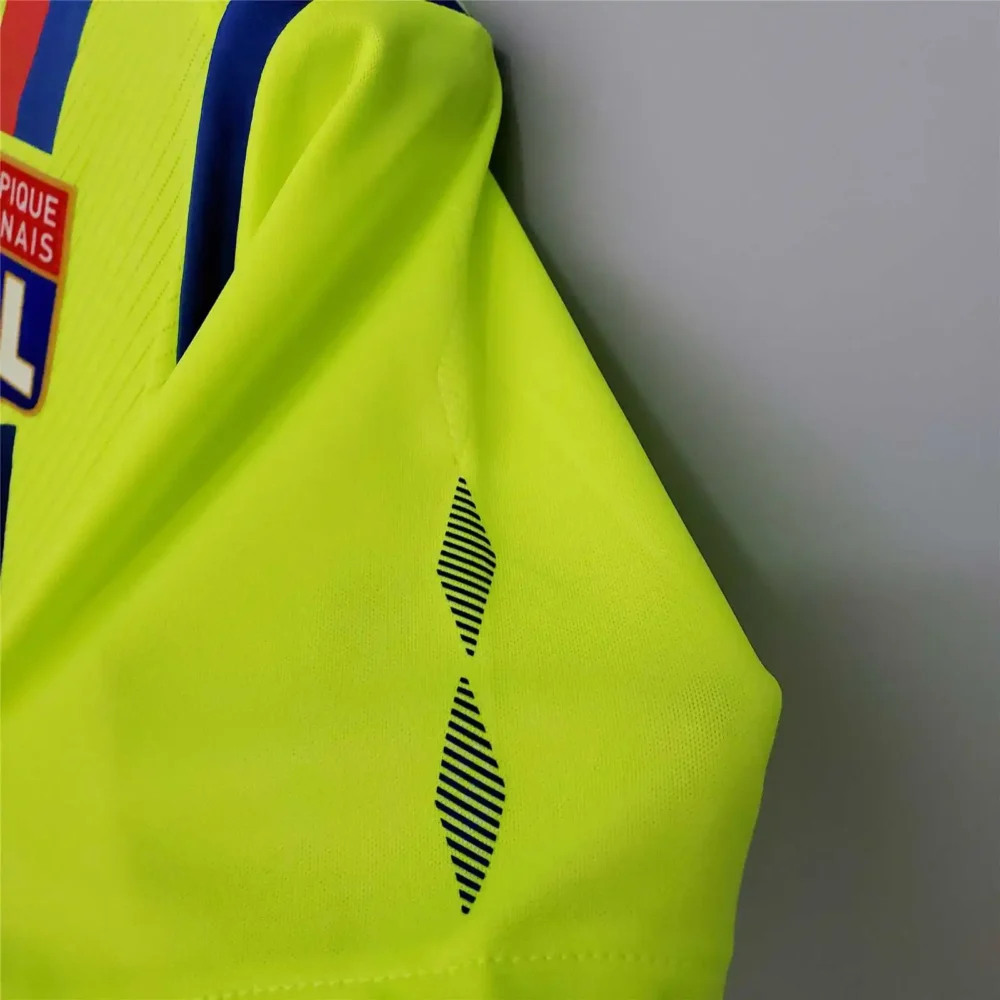 Olympique Lyonnais Retro Football Jersey Third Away Custom Shirt 2008-09 - Image 7