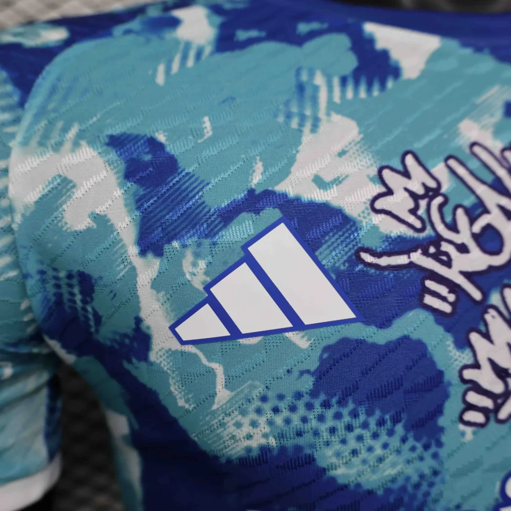 Real Madrid Authentic Soccer Jersey Ocean Special Edition Shirt 2024/25 - Image 4