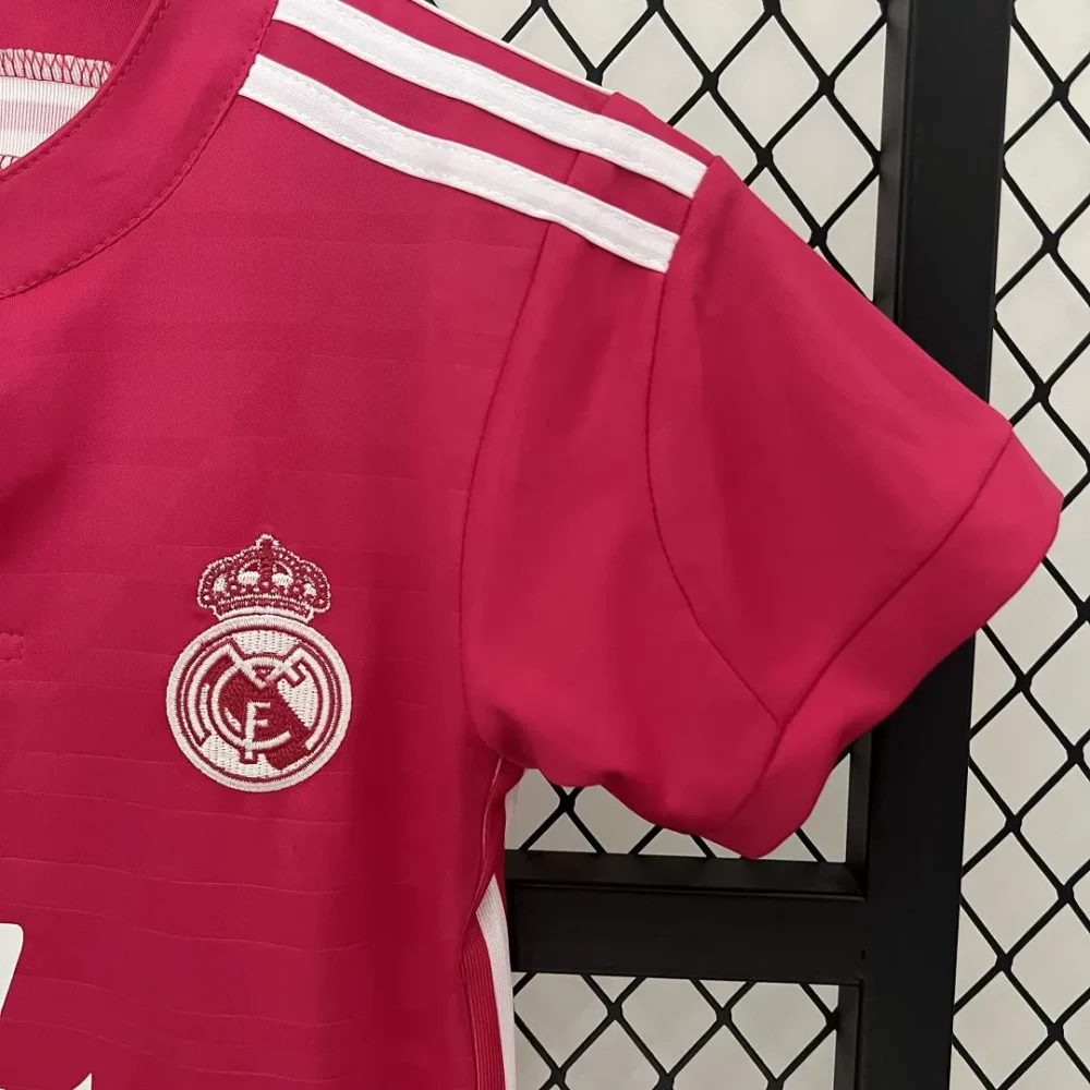 Real Madrid Retro Jersey Away Kids Kit Jersey+Shorts 2014/15 - Image 6