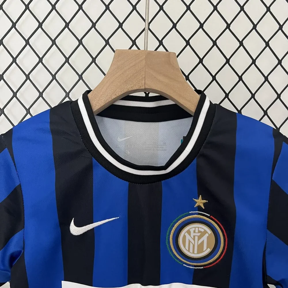 Inter Milan Jersey Custom Kids Kit Jerseys+Shorts 2009/10 - Image 3