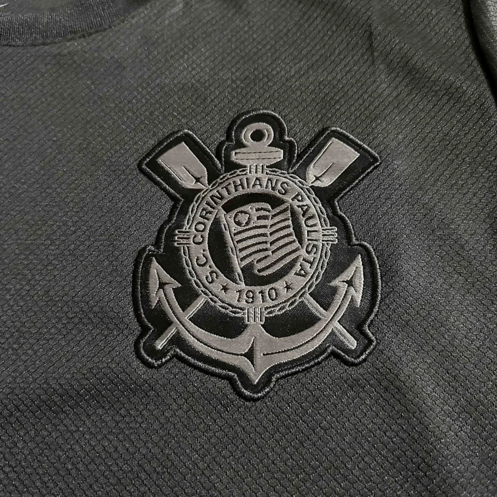 Corinthians Soccer Jersey Away Custom Shirt 2024 - Image 3