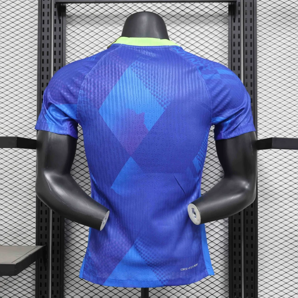 Brazil Authentic Soccer Jersey Away Shirt 2025 - Image 2