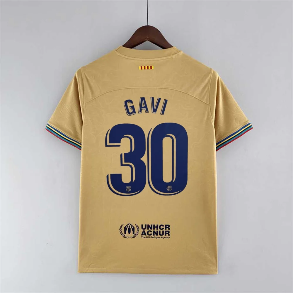 Barcelona Away Soccer Jersey Custom Shirt 2022/23 - Image 14