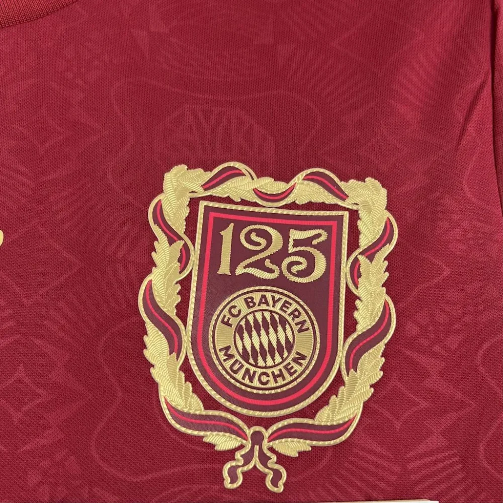 Bayern Munich Soccer Jersey 125th Anniversary Beckenbauer Cup Shirt 2025/26 - Image 6