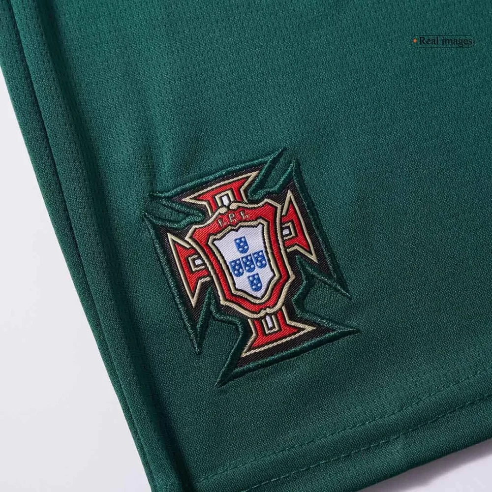 Portugal Home Football Uniform Kids Kit Jersey+Shorts 2025 - Image 15