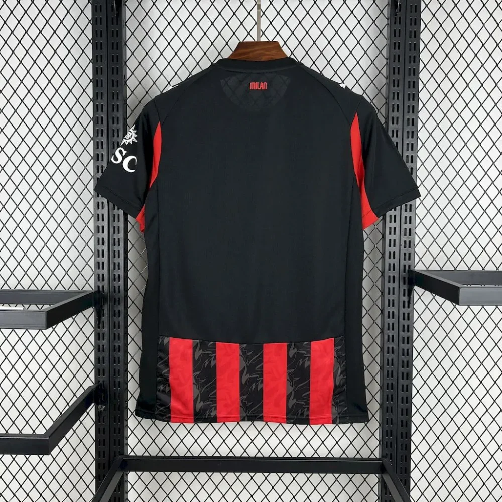 AC Milan Soccer Jersey Home Custom Shirt 2025/26 - Image 2