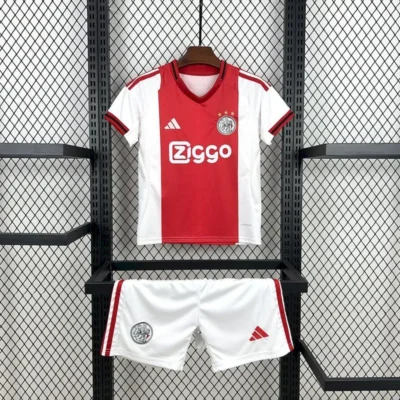 Ajax Home Kids Kit Jerseys+Shorts 2025/26