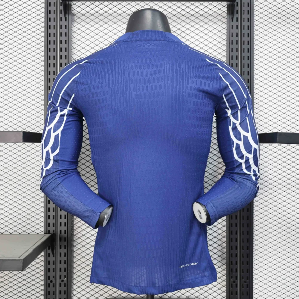 Authentic Soccer Jersey PSG Fourth Away Shirt Long Sleeve 2024/25 - Image 2