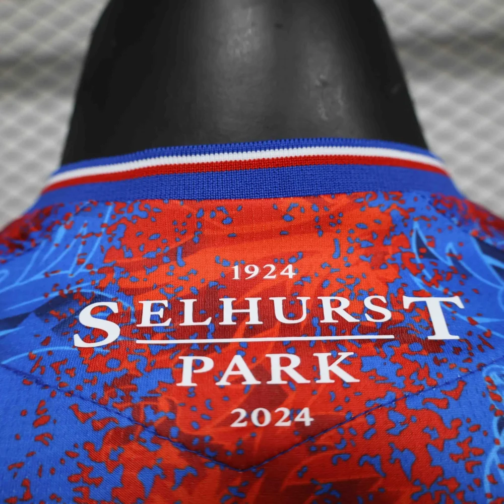 Crystal Palace Authentic Football Jersey Home Shirt 2024/25 - Image 8