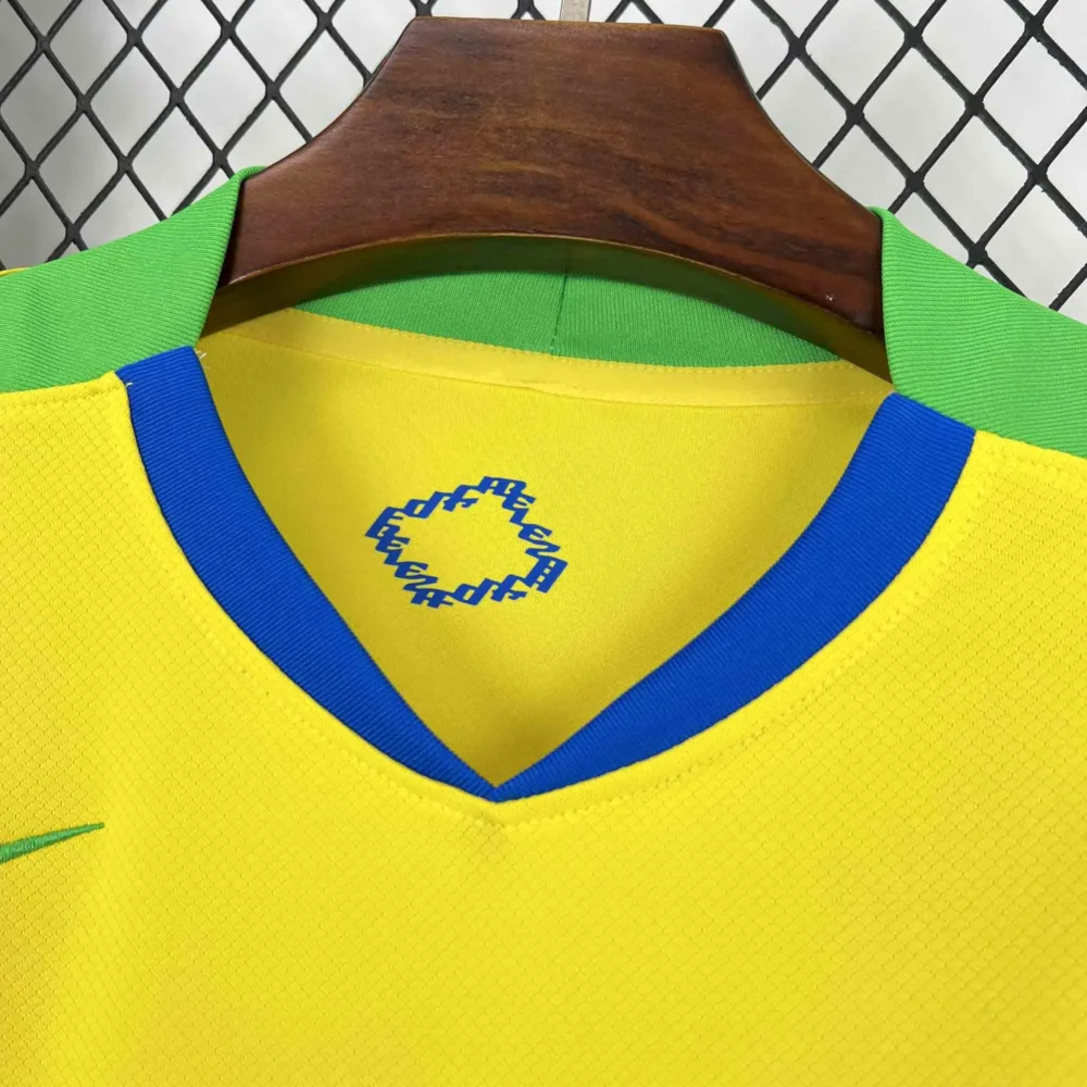 Brazil Soccer Jersey Home Custom Shirt 2025 - Image 3