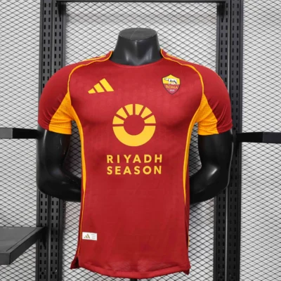 Roma Authentic Soccer Jersey Home Shirt 2025/26