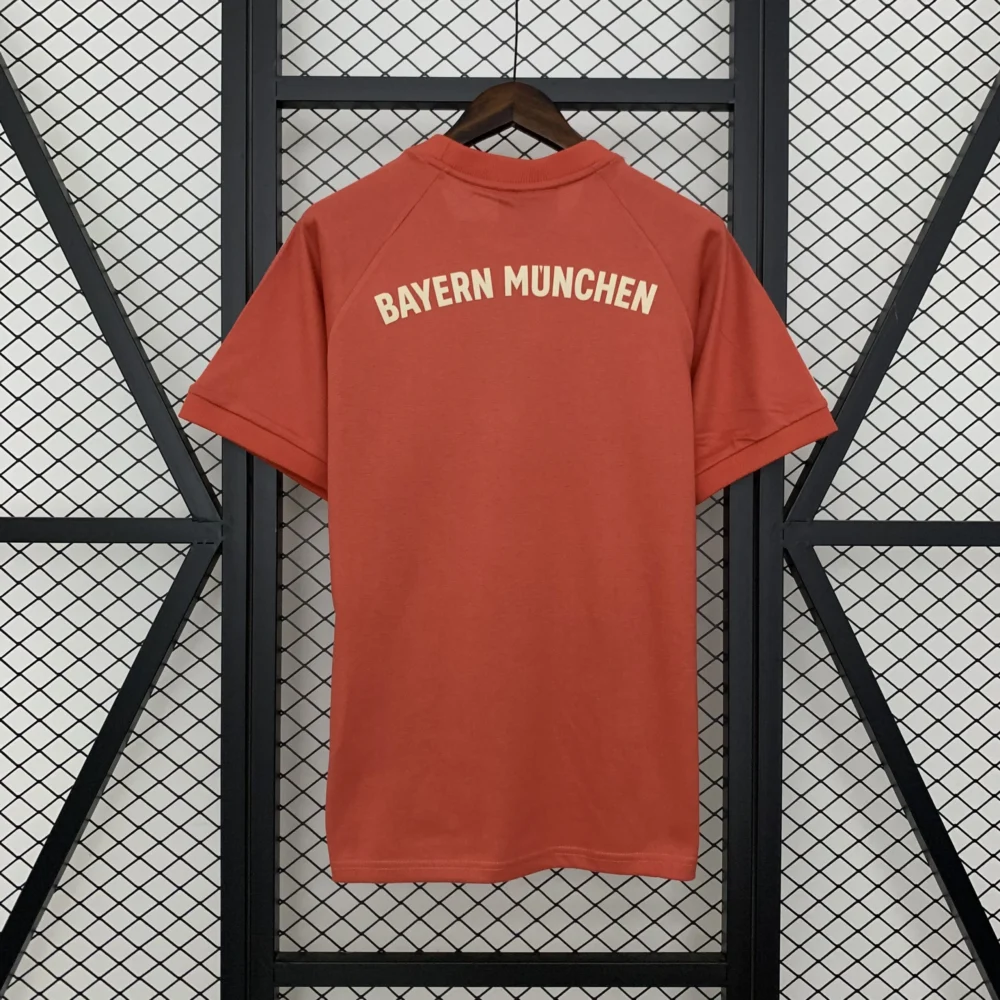 Bayern Munich Soccer Jersey Cotton Custom T-shirt 2025/26 - Image 2
