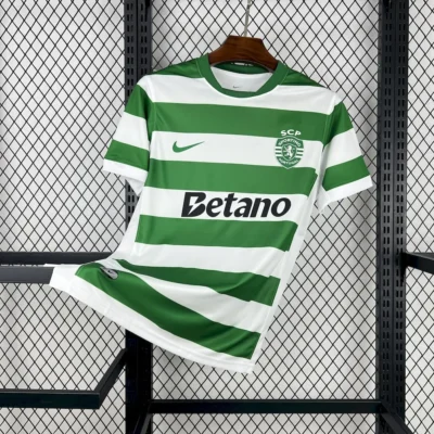 Sporting CP Soccer Jersey Home Custom Shirt 2025/26